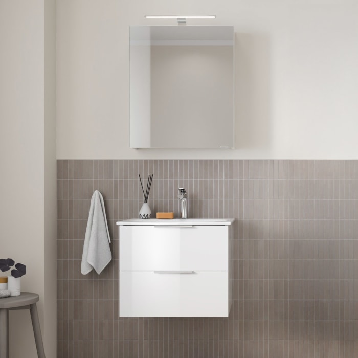 Steinkamp Living 2.0 / GROHE Essence Waschtisch mit Unterschrank 60 cm
