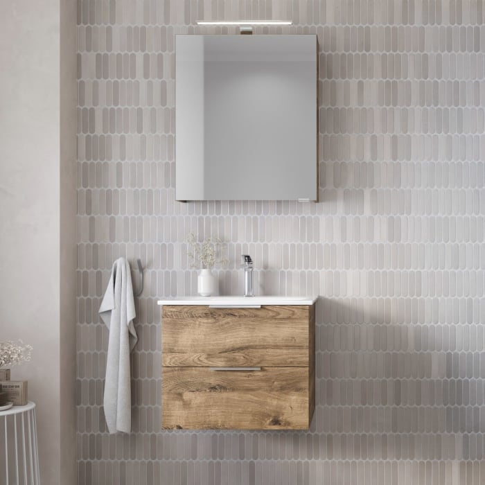 Steinkamp Living 2.0 / GROHE Essence Waschtisch mit Unterschrank 60 cm