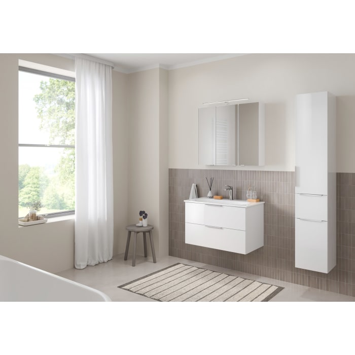 Steinkamp Living 2.0 / GROHE Essence Waschtisch mit Unterschrank 80 cm