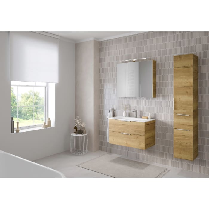 Steinkamp Living 2.0 / GROHE Essence Waschtisch mit Unterschrank 80 cm