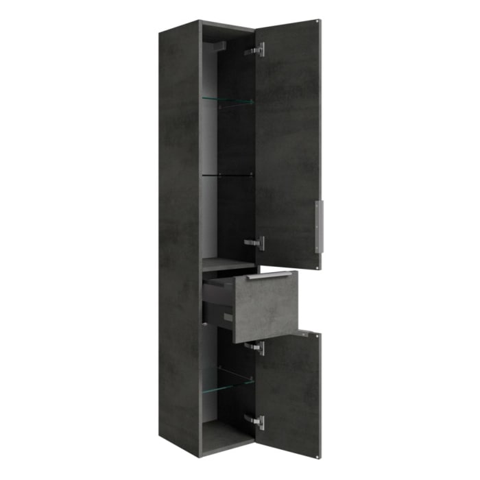 Steinkamp Living 2.0 Hochschrank 30 x 168 cm mit 2 Türen und 1 Auszug