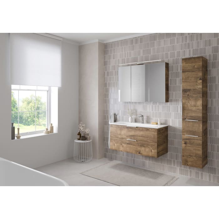 Steinkamp Living 2.0 Hochschrank 30 x 168 cm mit 2 Türen und 1 Auszug