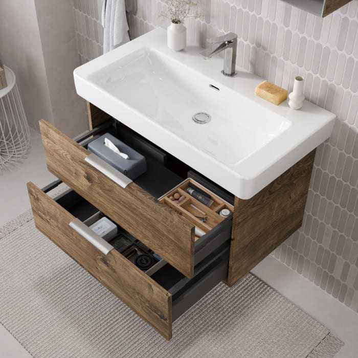 Steinkamp Living 2.0 / LAUFEN PRO S Waschtisch mit Unterschrank 85 cm