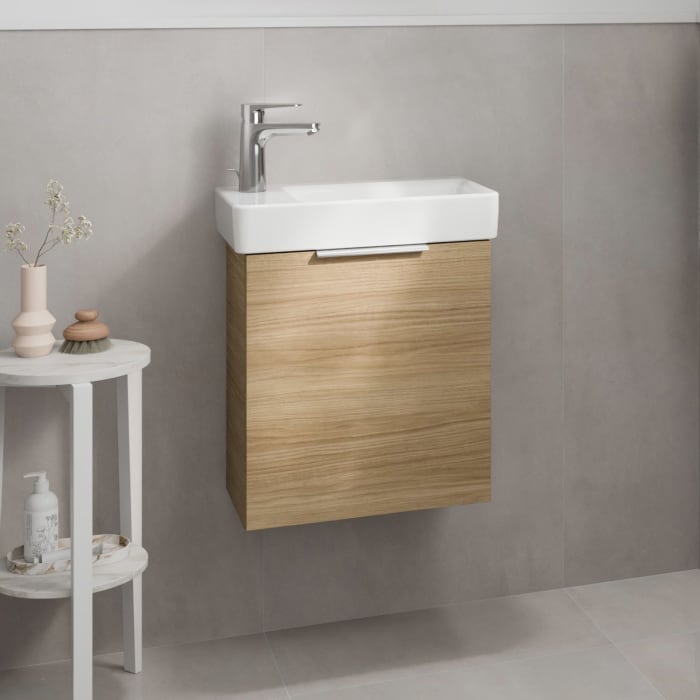 Steinkamp Living 2.0 / LAUFEN PRO S Waschtisch mit Unterschrank 48 cm, Becken rechts