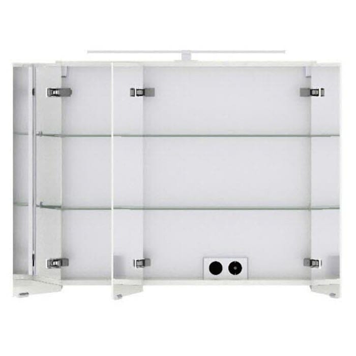 Steinkamp Living 2.0 Badmöbel Set 80 cm mit Spiegelschrank