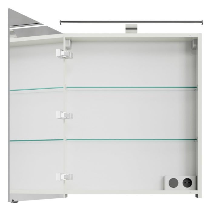 Steinkamp Living 2.0 / Villeroy & Boch Venticello Badmöbel Set 60 cm mit Spiegelschrank