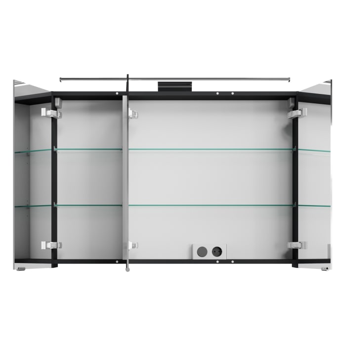 Steinkamp Living 2.0 / Villeroy & Boch Venticello Badmöbel Set 100 cm mit Spiegelschrank