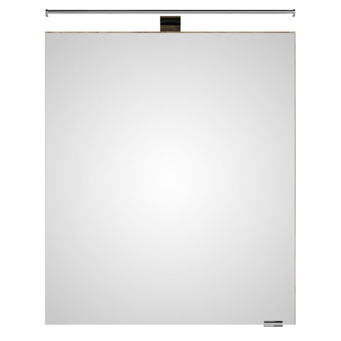 Steinkamp Living 2.0 Spiegelschrank 60 cm mit 1 Tür und LED-Aufsatzleuchte