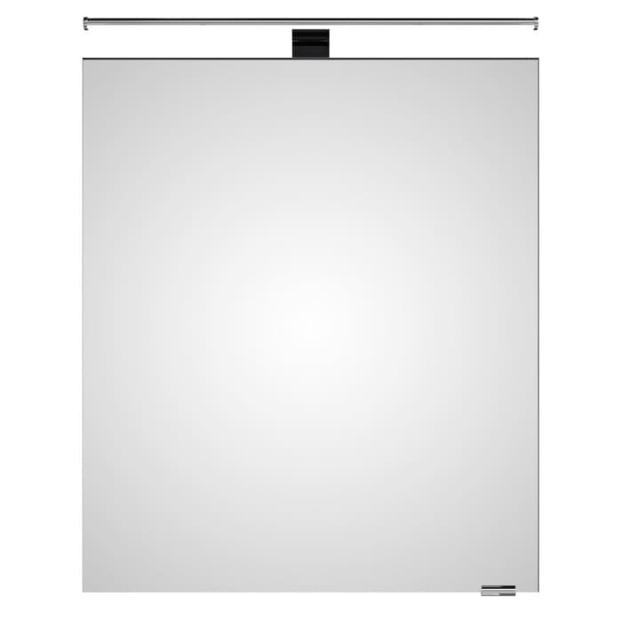 Steinkamp Living 2.0 Spiegelschrank 60 cm mit 1 Tür und LED-Aufsatzleuchte