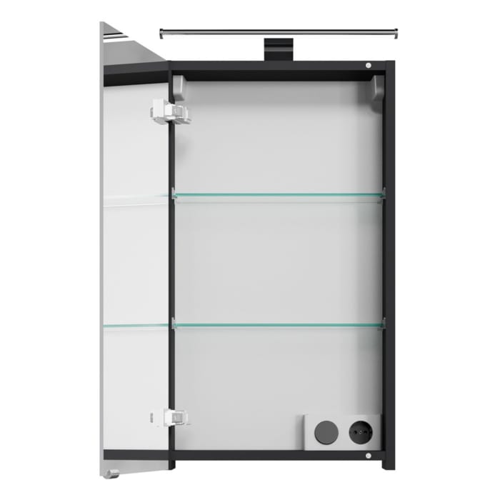 Steinkamp Living 2.0 Spiegelschrank 40 cm mit 1 Tür und LED-Aufsatzleuchte