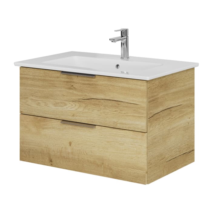 Steinkamp Living 2.0 / Villeroy & Boch Venticello Waschtisch mit Unterschrank 80 cm