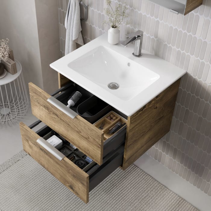 Steinkamp Living 2.0 / Villeroy & Boch Venticello Waschtisch mit Unterschrank 60 cm