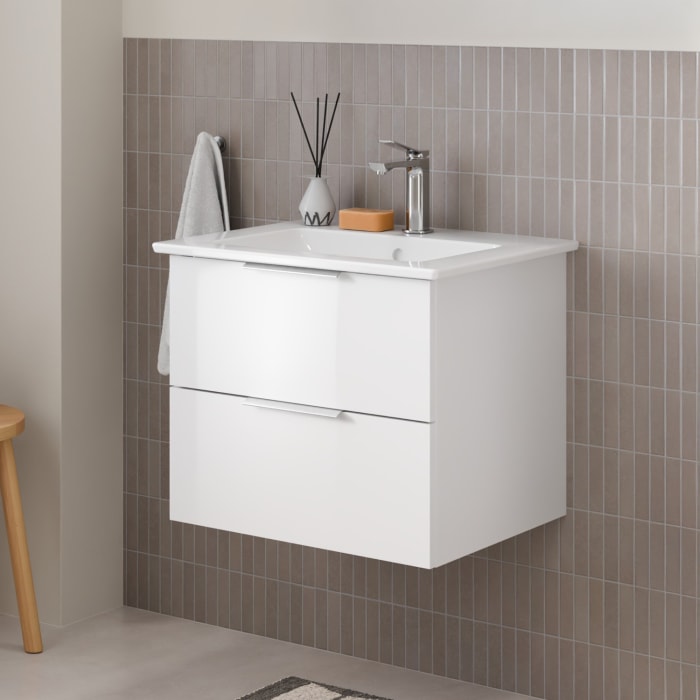 Steinkamp Living 2.0 / Villeroy & Boch Venticello Waschtisch mit Unterschrank 60 cm