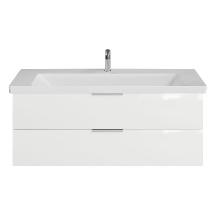 Steinkamp Living 2.0 / Villeroy & Boch Subway 3.0 Waschtisch mit Unterschrank 130 cm