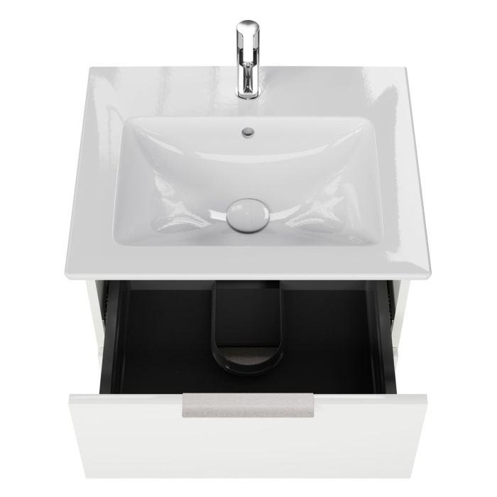 Steinkamp Living 2.0 / Villeroy & Boch Venticello Badmöbel Set 60 cm mit Spiegelschrank