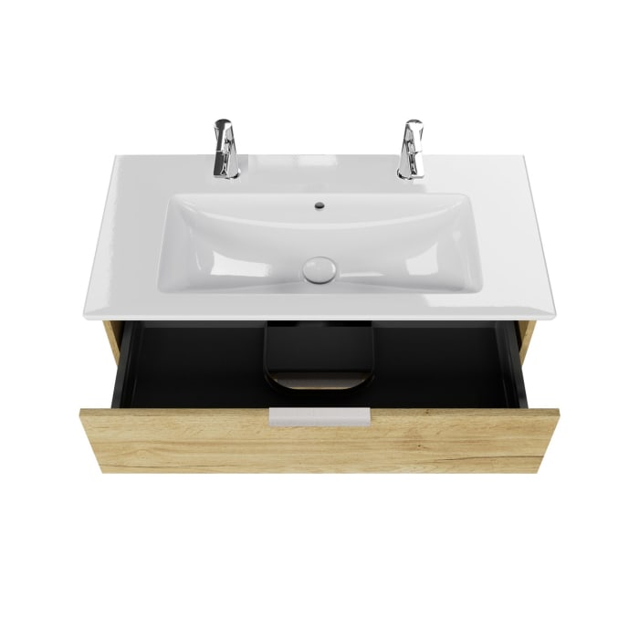 Steinkamp Living 2.0 / Villeroy & Boch Venticello Waschtisch mit Unterschrank 100 cm