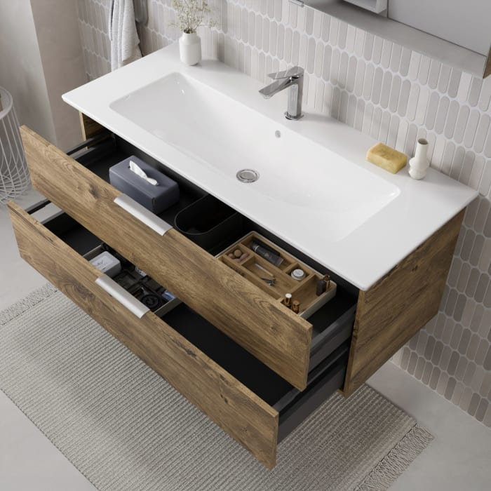 Steinkamp Living 2.0 / Villeroy & Boch Venticello Waschtisch mit Unterschrank 120 cm