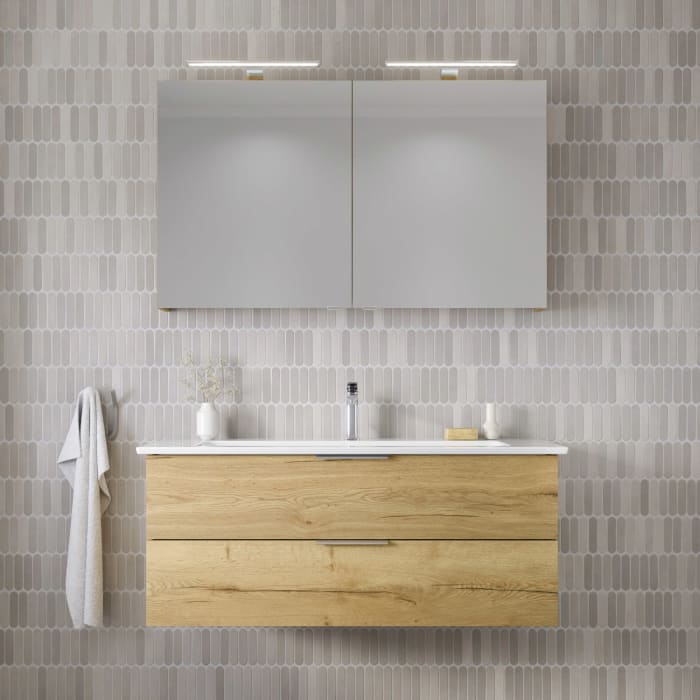 Steinkamp Living 2.0 / Villeroy & Boch Venticello Waschtisch mit Unterschrank 120 cm