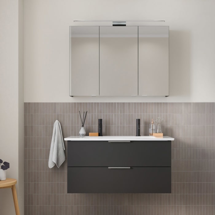 Steinkamp Living 2.0 / Villeroy & Boch Venticello Waschtisch mit Unterschrank 100 cm