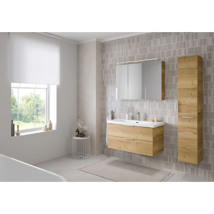 Steinkamp Living 2.0 / Villeroy & Boch Subway 3.0 Waschtisch mit Unterschrank 100 cm