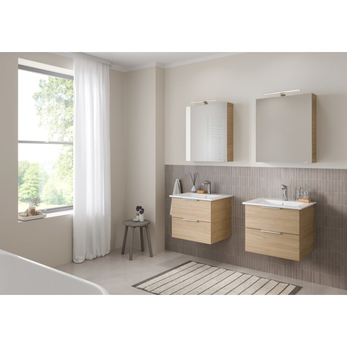 Steinkamp Living 2.0 / Villeroy & Boch Venticello Waschtisch mit Unterschrank 60 cm