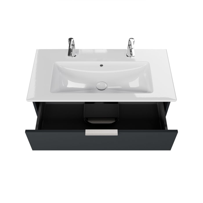 Steinkamp Living 2.0 / Villeroy & Boch Venticello Waschtisch mit Unterschrank 100 cm