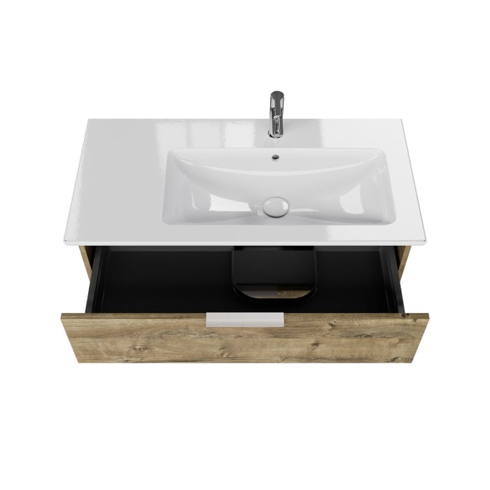 Steinkamp Living 2.0 / Villeroy & Boch Venticello Waschtisch mit Unterschrank 100 cm