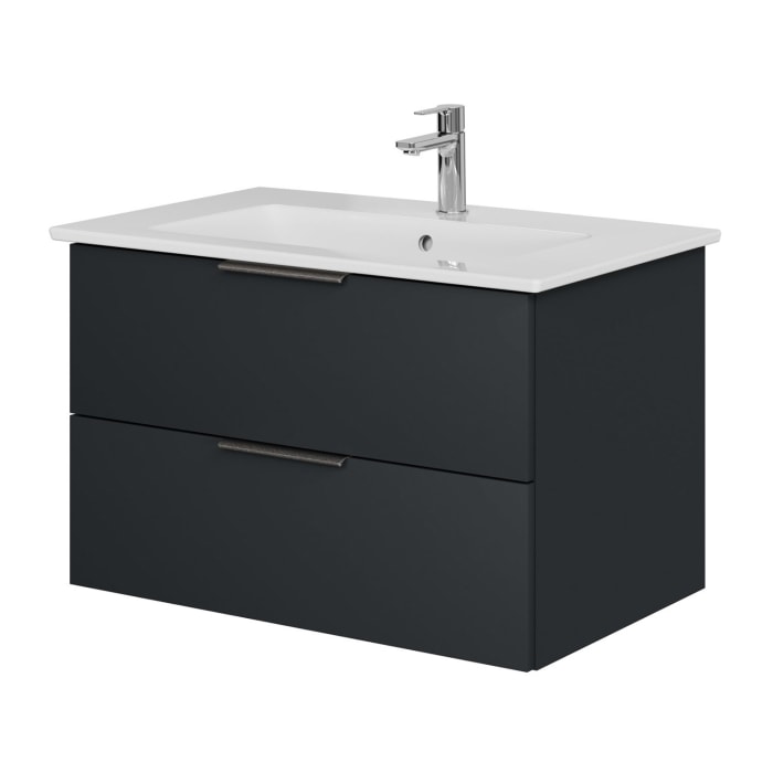 Steinkamp Living 2.0 / Villeroy & Boch Venticello Waschtisch mit Unterschrank 80 cm