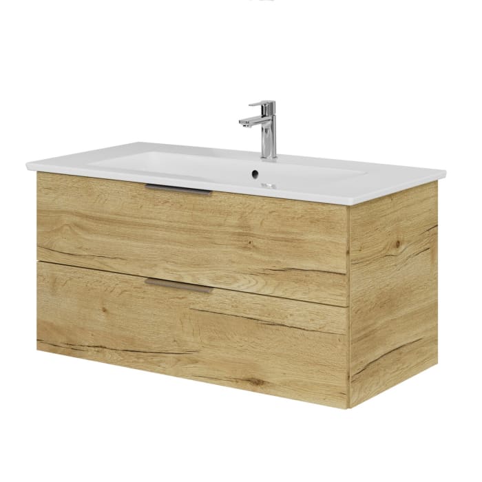 Steinkamp Living 2.0 / Villeroy & Boch Venticello Waschtisch mit Unterschrank 100 cm