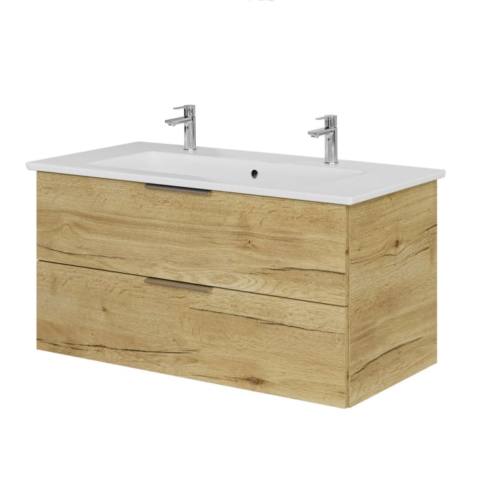 Steinkamp Living 2.0 / Villeroy & Boch Venticello Waschtisch mit Unterschrank 100 cm