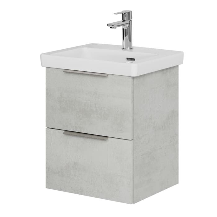 Steinkamp Living 2.0 Waschtischunterschrank 45 cm für Villeroy & Boch Subway 3.0 Waschtisch 50 cm