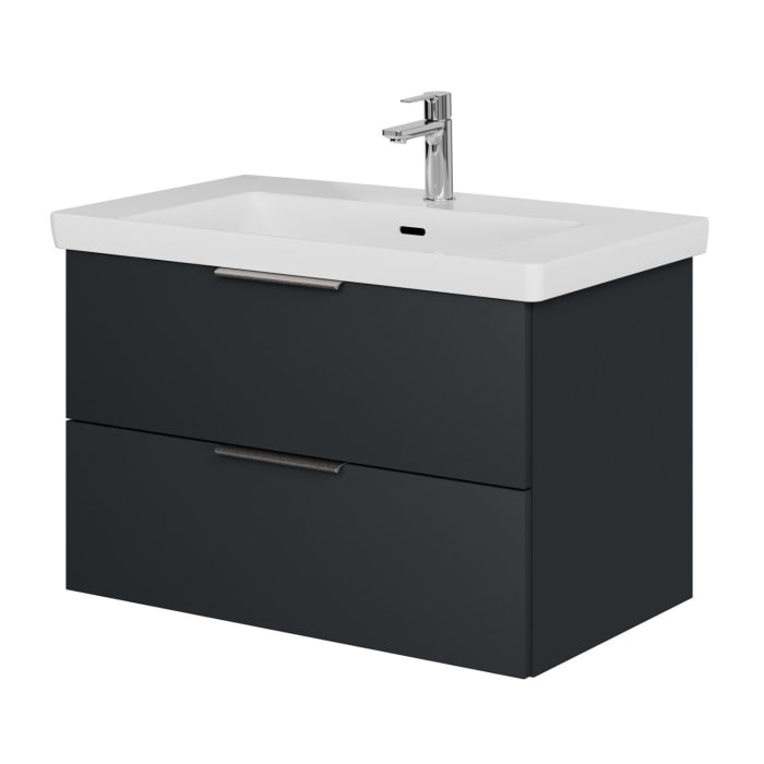 Steinkamp Living 2.0 Waschtischunterschrank 75 cm für Villeroy & Boch Subway 3.0 Waschtisch 80 cm