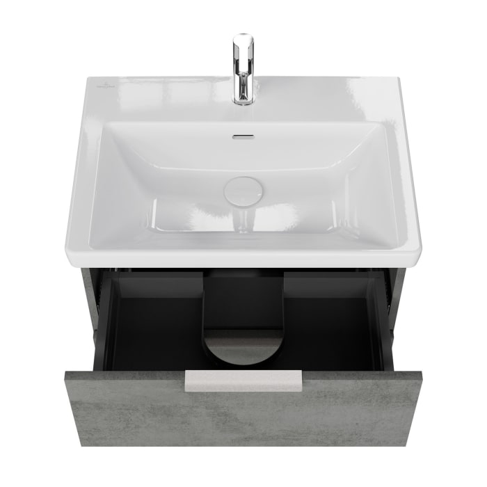 Steinkamp Living 2.0 Waschtischunterschrank 61 cm für Villeroy & Boch Subway 3.0 Waschtisch 65 cm