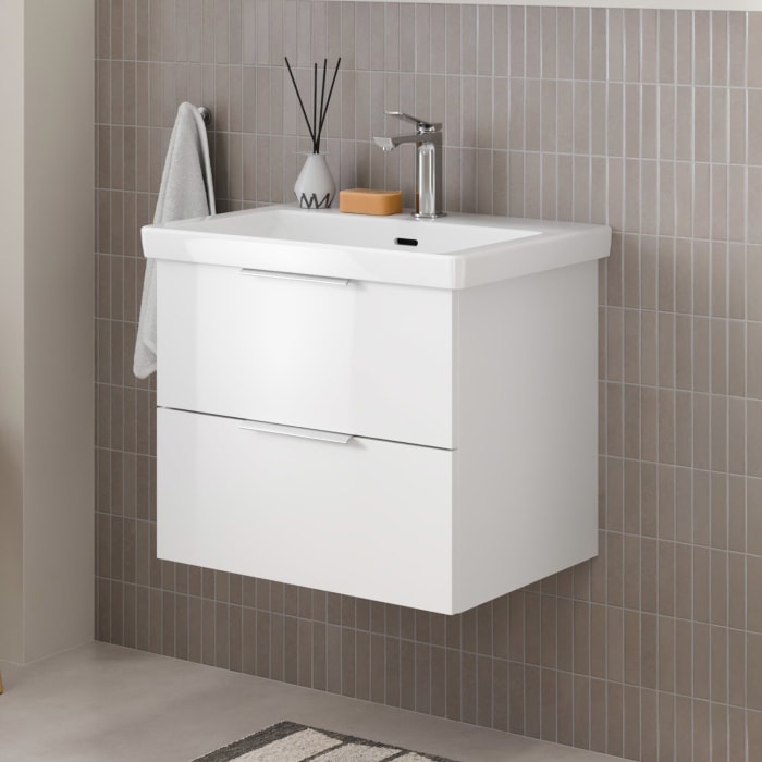 Steinkamp Living 2.0 Waschtischunterschrank 61 cm für Villeroy & Boch Subway 3.0 Waschtisch 65 cm