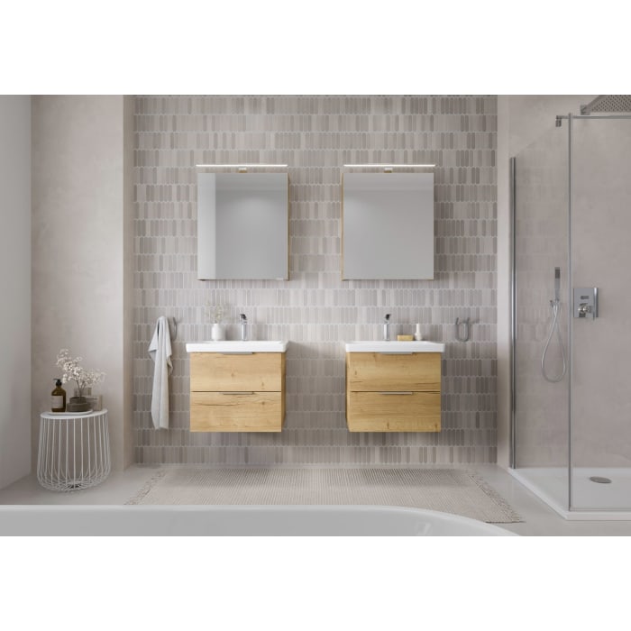 Steinkamp Living 2.0 Waschtischunterschrank 56 cm für Villeroy & Boch Subway 3.0 Waschtisch 60 cm