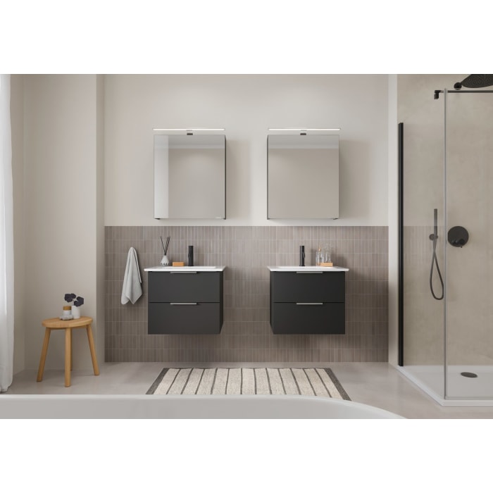 Steinkamp Living 2.0 Waschtischunterschrank 60 cm für Villeroy & Boch Venticello Waschtisch 65 cm