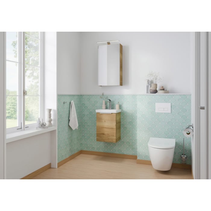 Steinkamp Living 2.0 Waschtischunterschrank 34 cm für Villeroy & Boch Subway 3.0 Waschtisch 37 cm