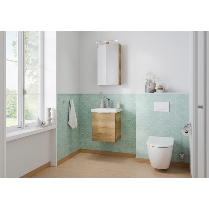 Steinkamp Living 2.0 Waschtischunterschrank 40 cm für Villeroy & Boch Subway 3.0 Waschtisch 45 cm