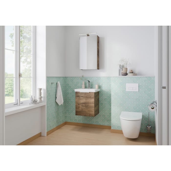 Steinkamp Living 2.0 Waschtischunterschrank 45 cm für Villeroy & Boch Subway 3.0 Waschtisch 50 cm
