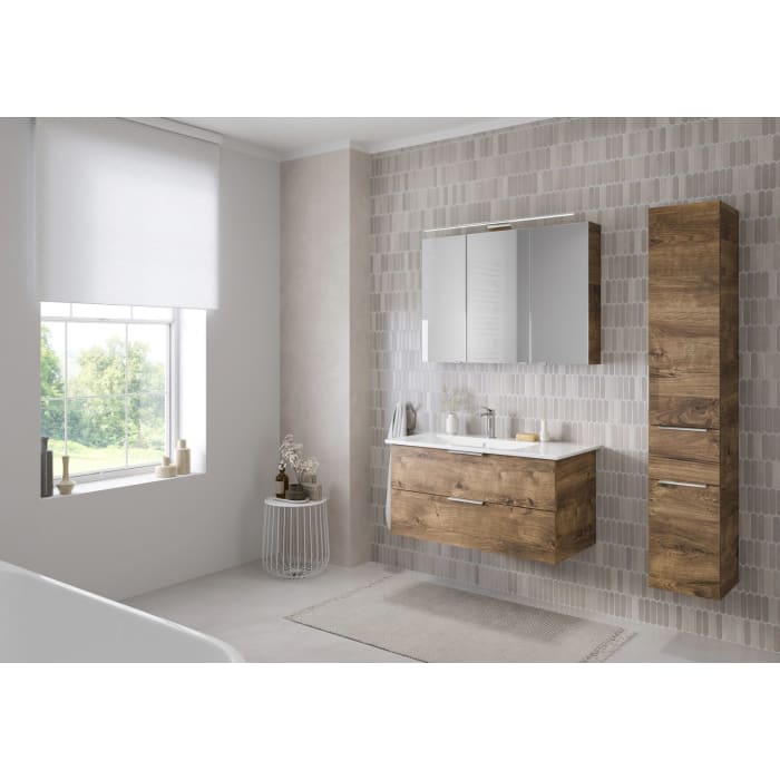 Steinkamp Living 2.0 Waschtischunterschrank 95 cm für Villeroy & Boch Venticello Waschtisch 100 cm, Becken links