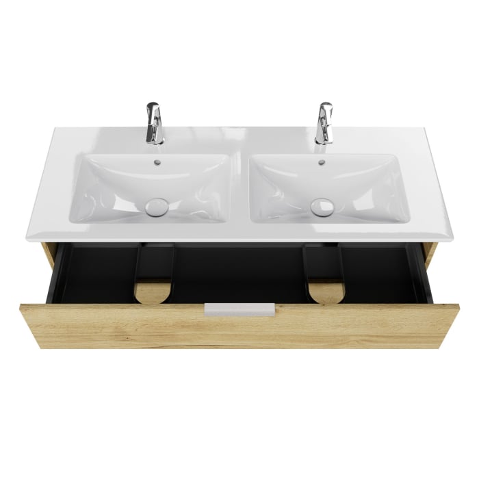 Steinkamp Living 2.0 Waschtischunterschrank für Villeroy & Boch Venticello Doppelwaschtisch 130 cm