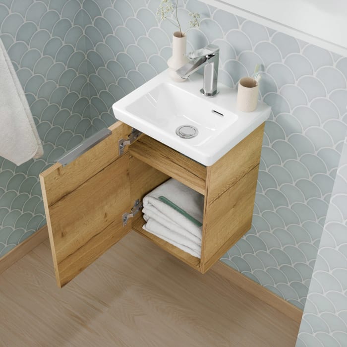 Steinkamp Living 2.0 Waschtischunterschrank für Villeroy & Boch Subway 3.0 Waschtisch 37 cm