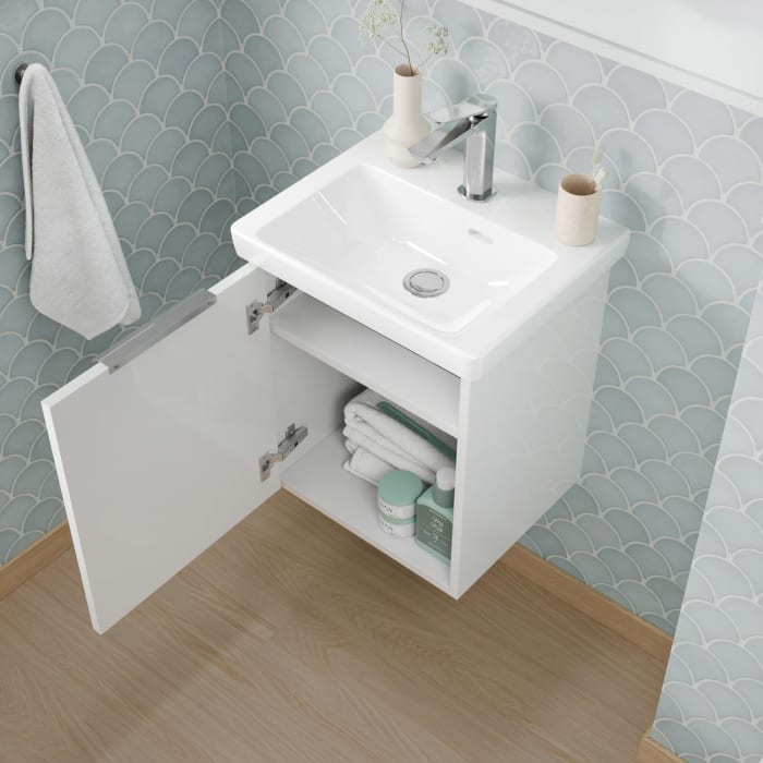 Steinkamp Living 2.0 Waschtischunterschrank für Villeroy & Boch Subway 3.0 Waschtisch 45 cm