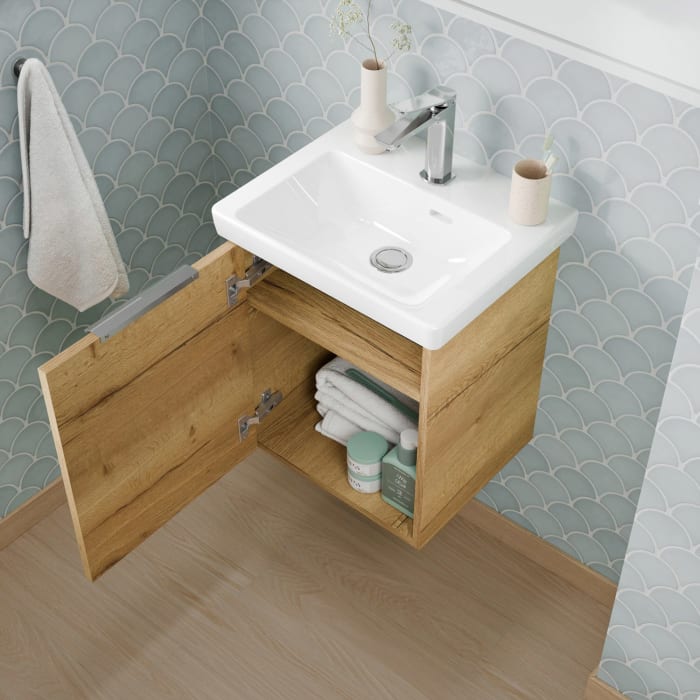 Steinkamp Living 2.0 Waschtischunterschrank für Villeroy & Boch Subway 3.0 Waschtisch 45 cm