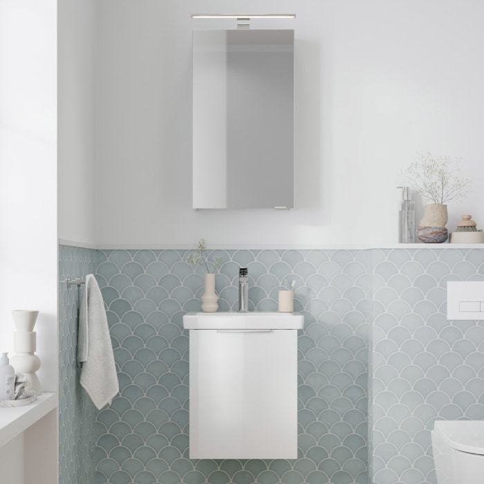 Steinkamp Living 2.0 Waschtischunterschrank für Villeroy & Boch Subway 3.0 Waschtisch 45 cm