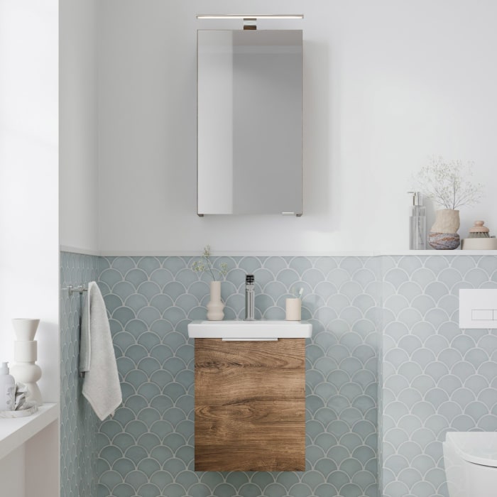 Steinkamp Living 2.0 Waschtischunterschrank für Villeroy & Boch Subway 3.0 Waschtisch 45 cm