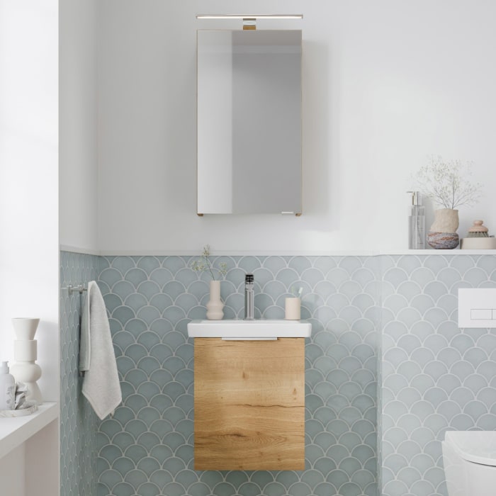 Steinkamp Living 2.0 Waschtischunterschrank für Villeroy & Boch Subway 3.0 Waschtisch 45 cm