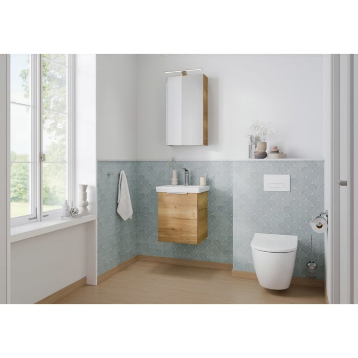 Steinkamp Living 2.0 Waschtischunterschrank für Villeroy & Boch Subway 3.0 Waschtisch 45 cm