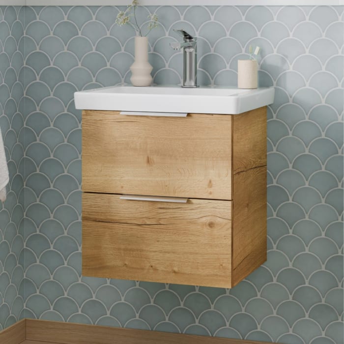 Steinkamp Living 2.0 Waschtischunterschrank für Villeroy & Boch Subway 3.0 Waschtisch 50 cm