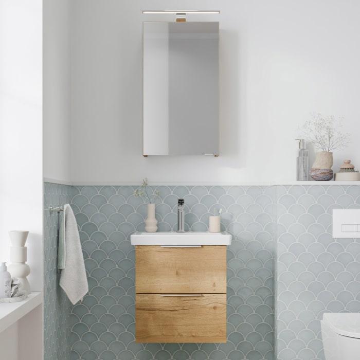 Steinkamp Living 2.0 Waschtischunterschrank für Villeroy & Boch Subway 3.0 Waschtisch 50 cm